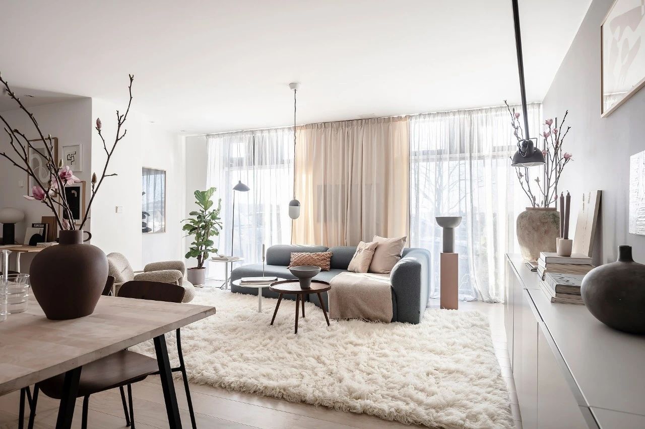 甜美知性的家！瑞典62平公寓设计