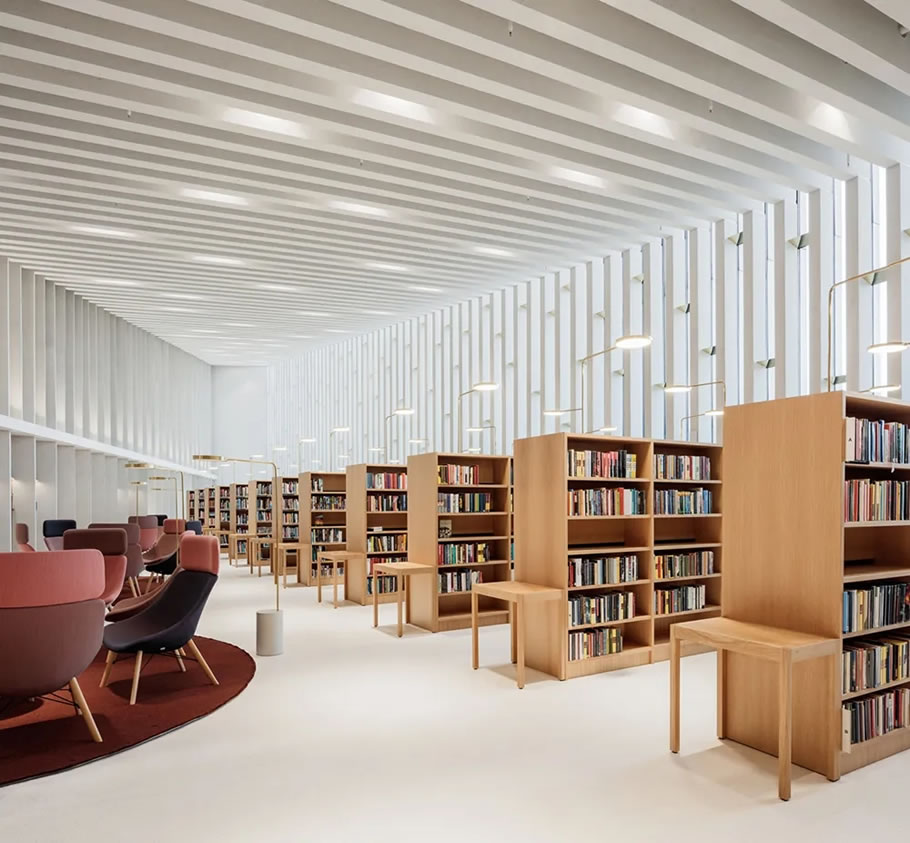 芬兰Kirkkonummi图书馆改造设计