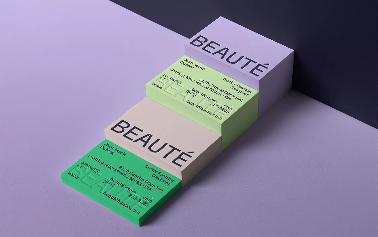Beauté服装品牌视觉设计