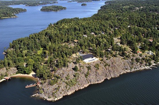 梦幻住宅：瑞典湖景别墅欣赏