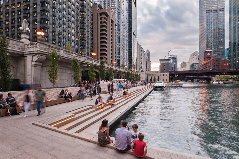 芝加哥滨河步道设计