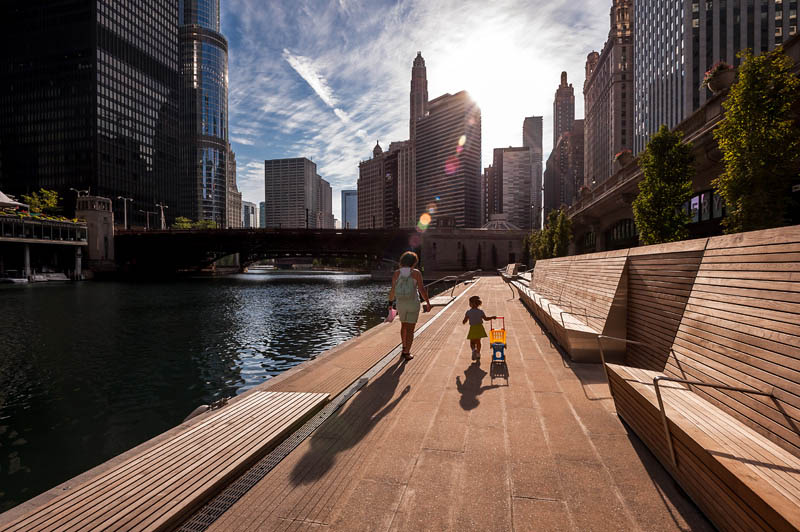 芝加哥滨河步道设计