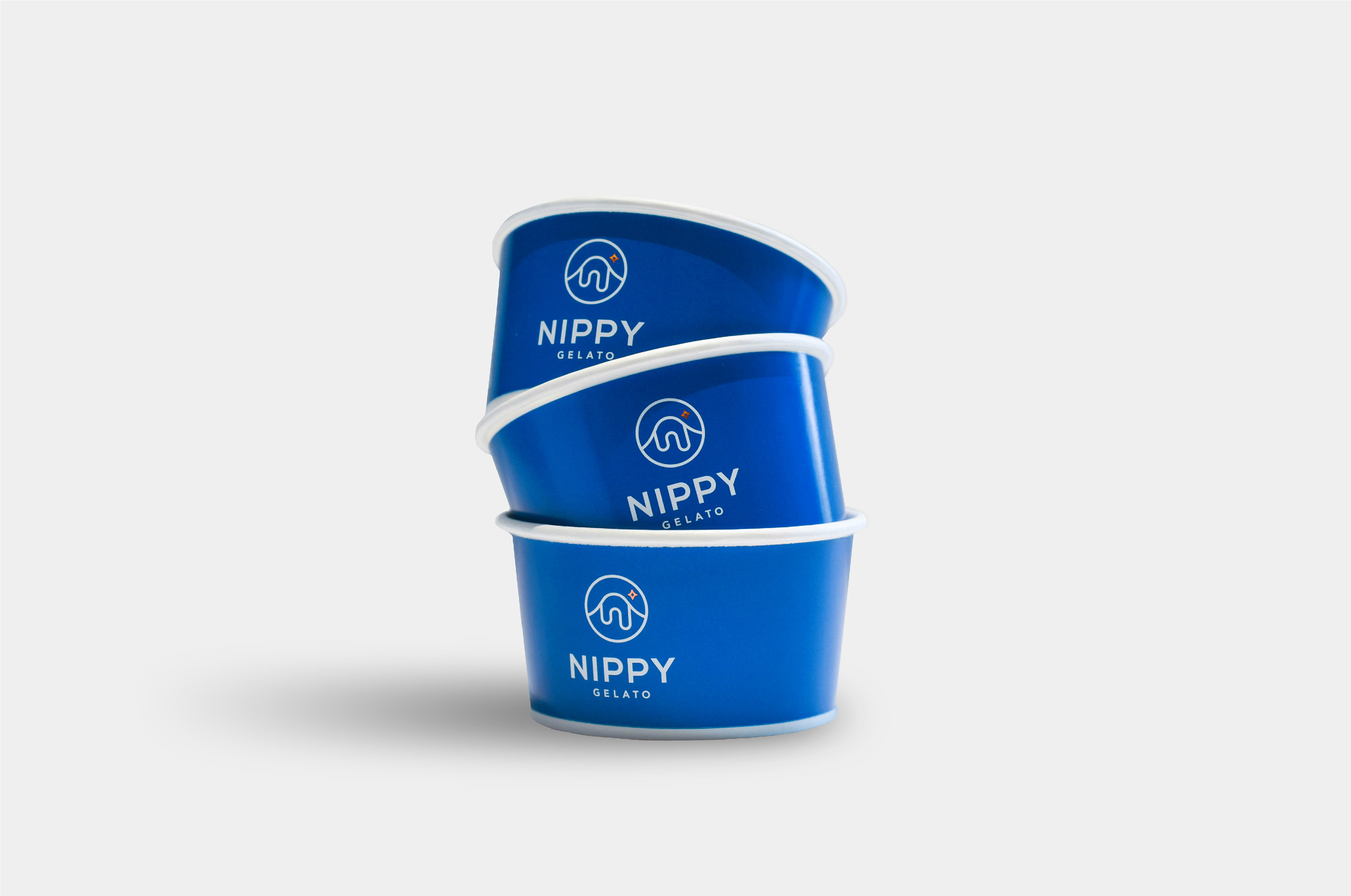 马来西亚Nippy Gelato冰淇淋店品牌形象设计