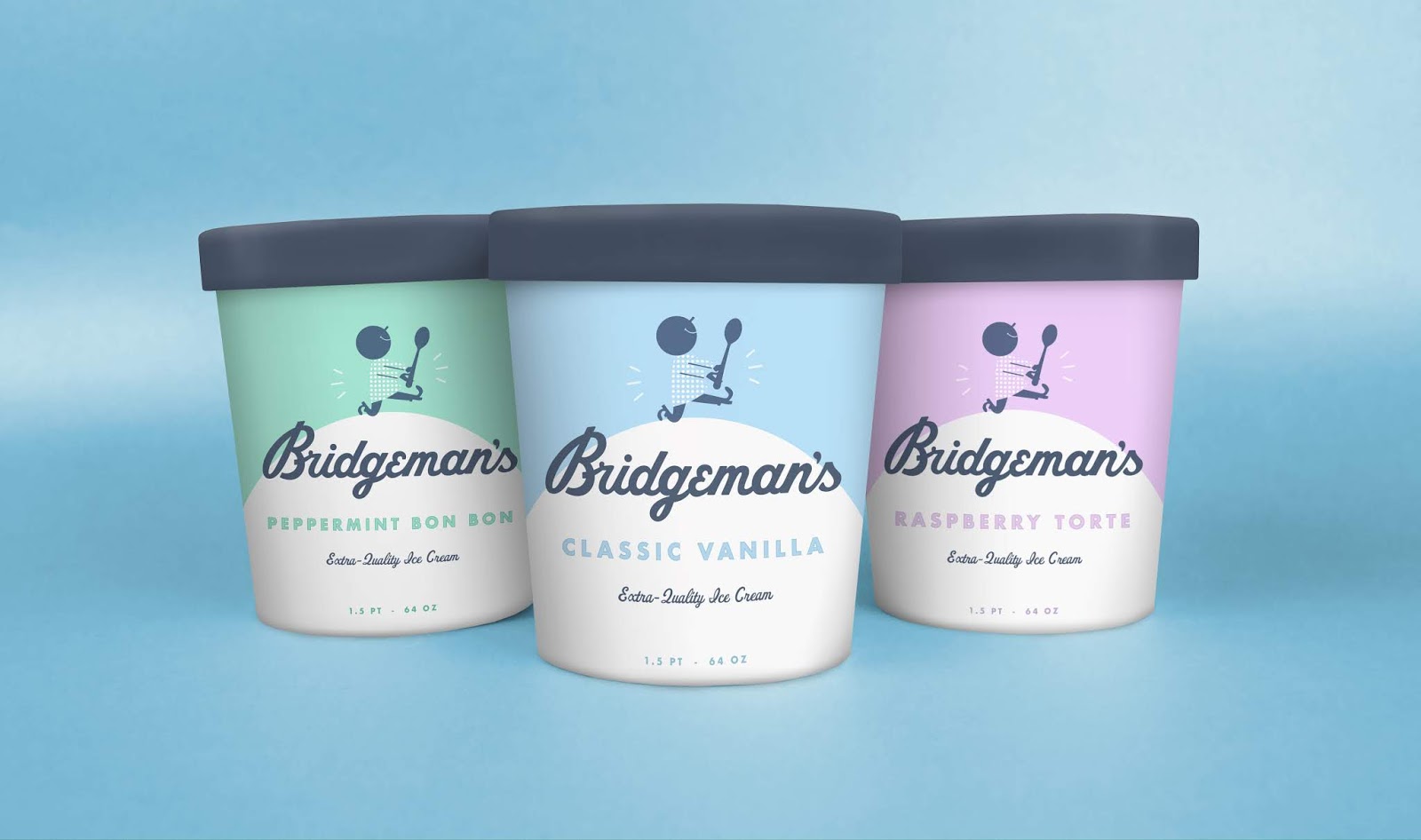 Bridgeman's冰淇淋包装设计