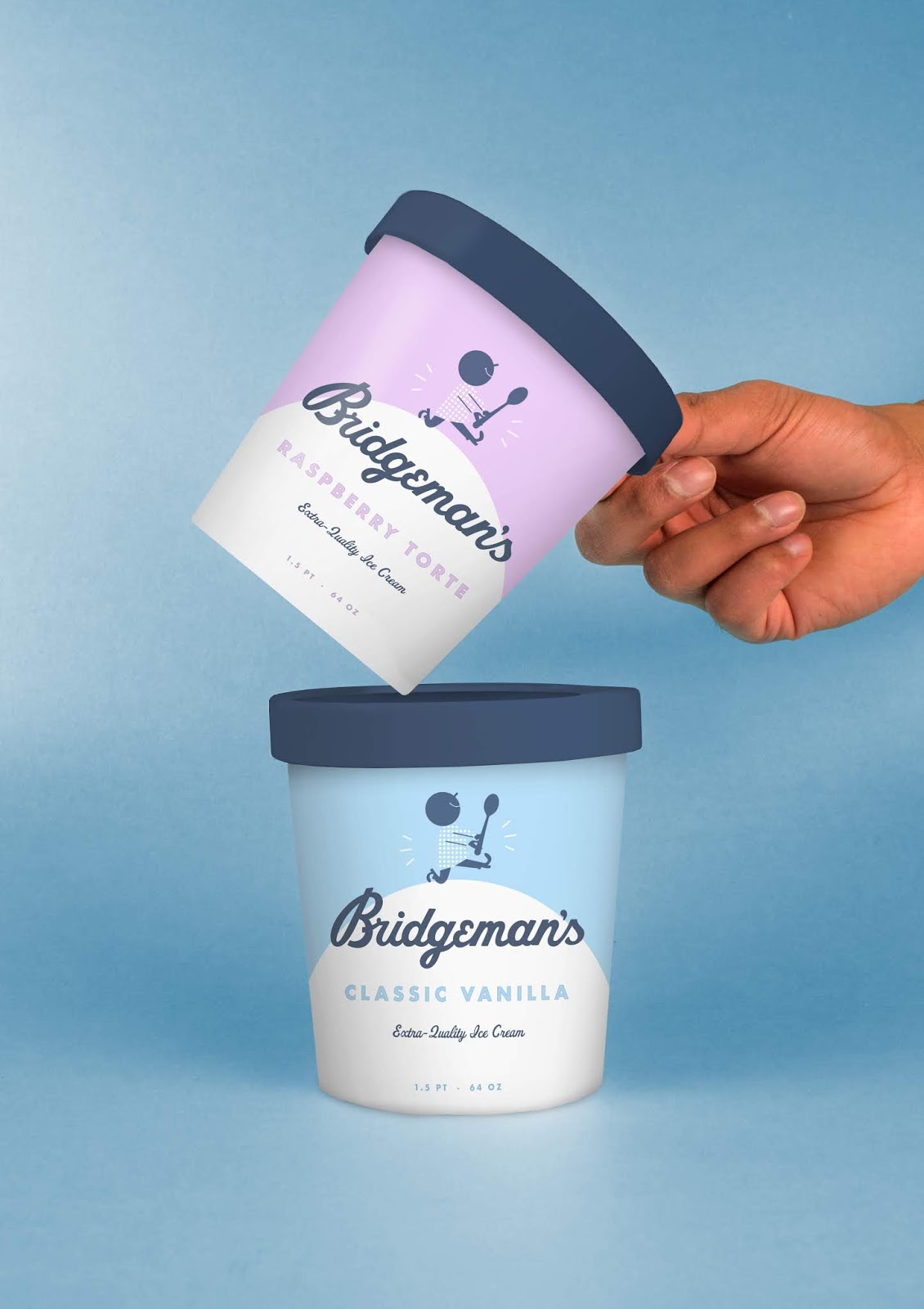Bridgeman's冰淇淋包装设计
