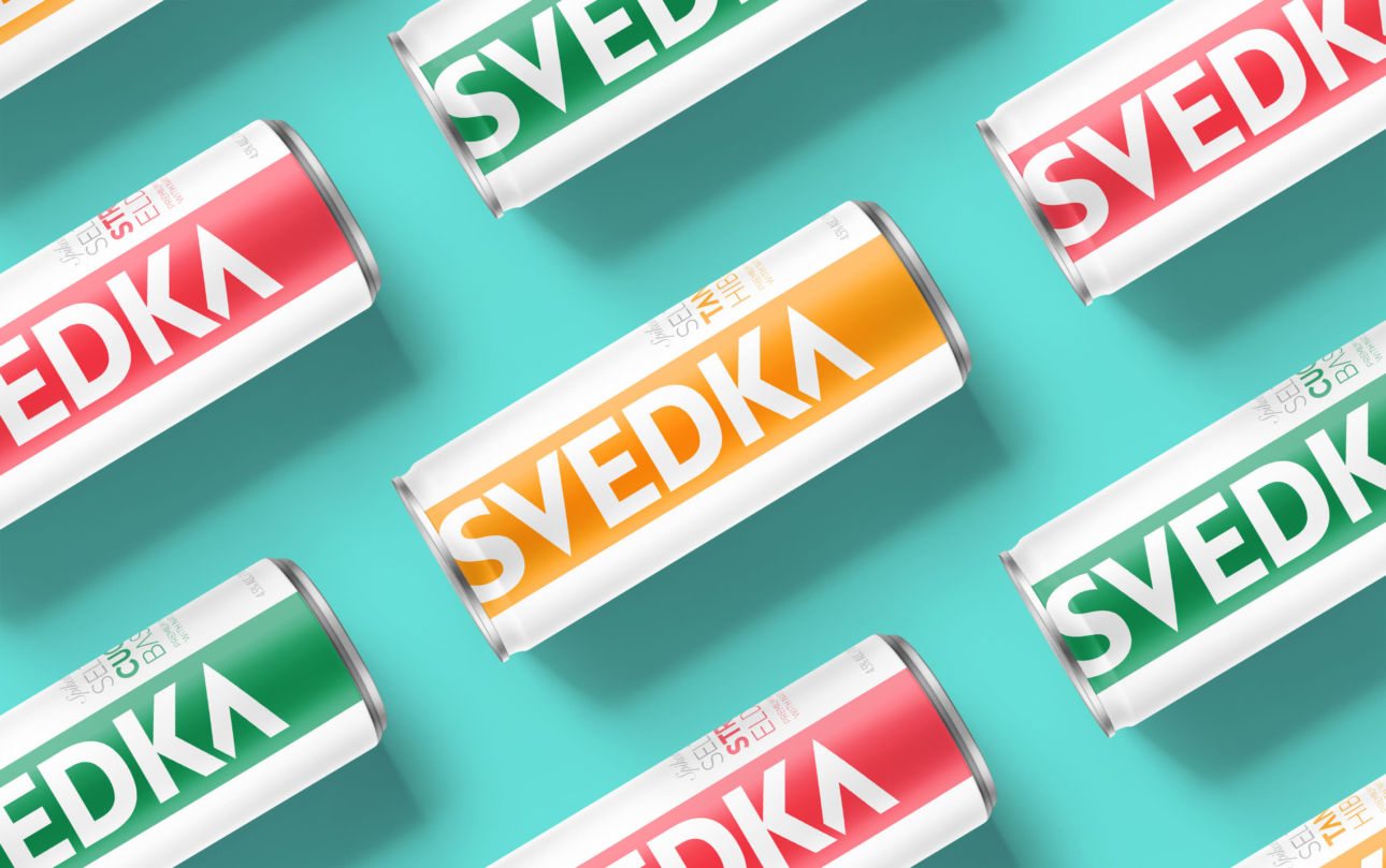 SVEDKA饮料包装设计