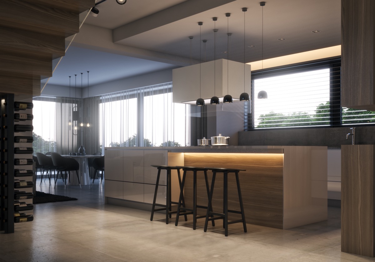 50个漂亮的岛式厨房设计