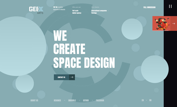 30个WEB设计机构网站设计欣赏