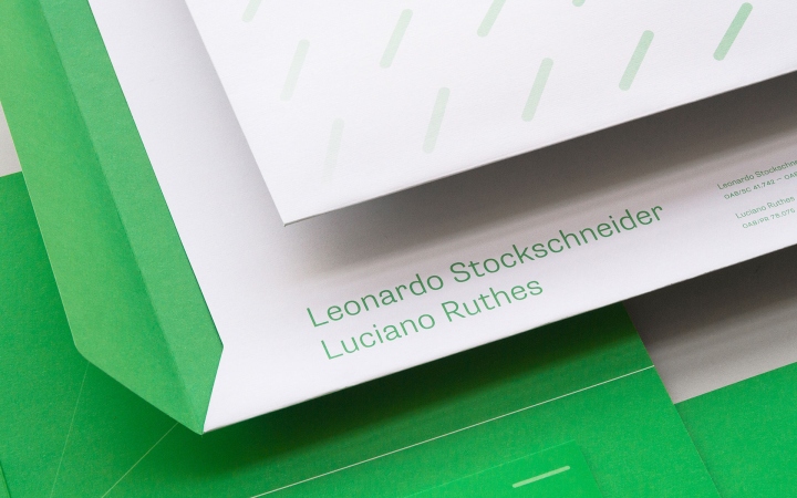 Leonardo Stockschneider and Luciano Ruthes律师事务所品牌设计