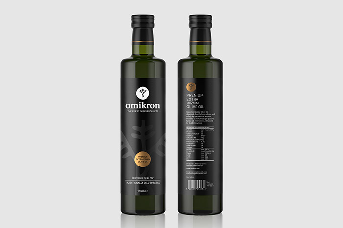 Omikron橄榄油包装设计