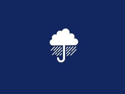 标志设计元素应用实例：雨伞