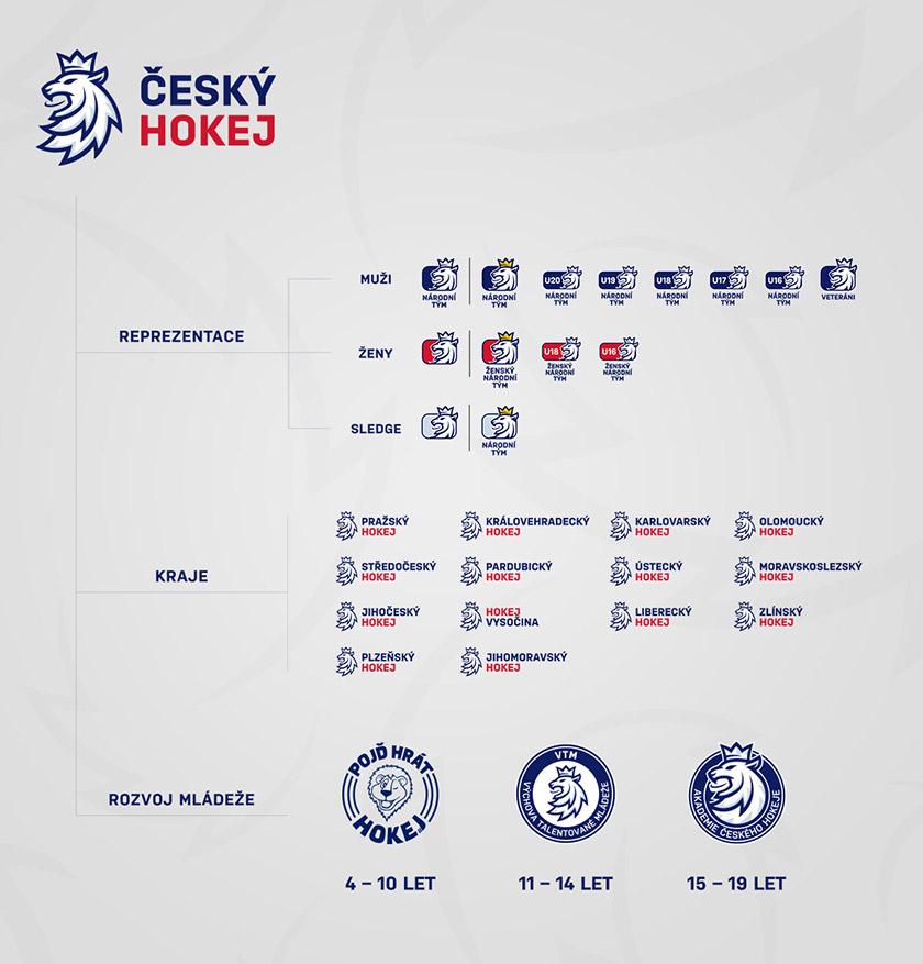捷克冰球协会视觉形象系统设计