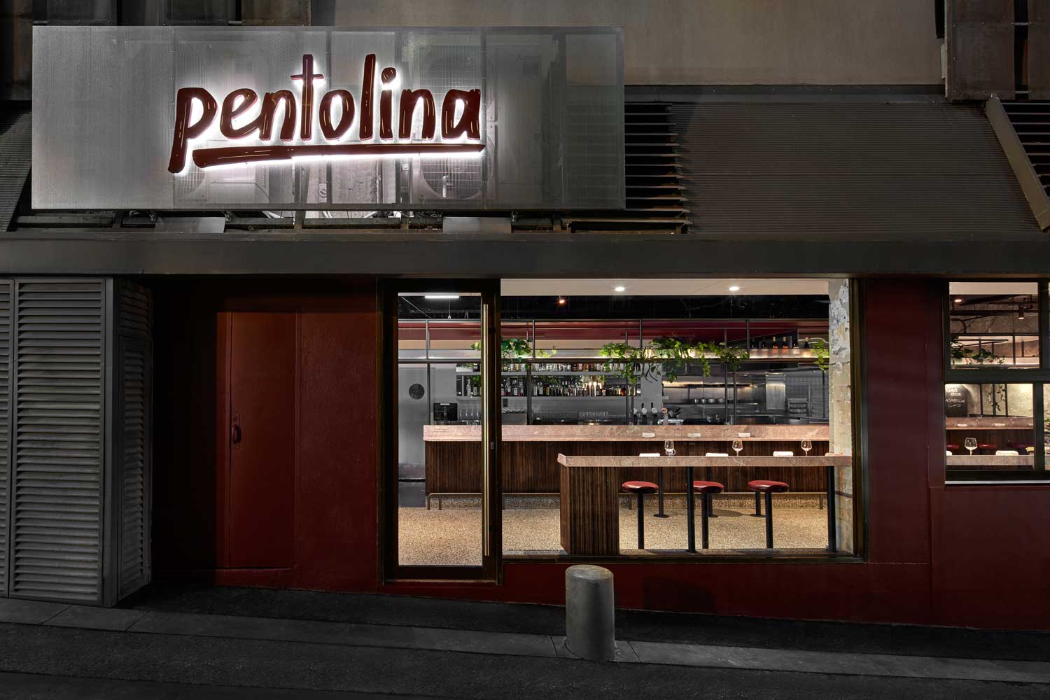 墨尔本PENTOLINA优雅工业风意大利休闲餐厅设计