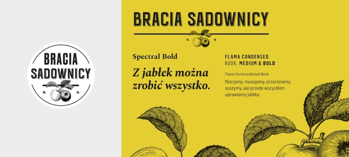 Bracia Sadownicy苹果汁包装设计