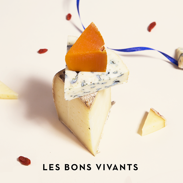 Les Bons Vivants移动奶酪店品牌形象设计