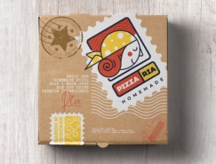 Pizzaria比萨盒包装设计