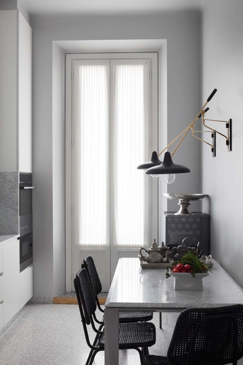 米兰150平米公寓翻新现代风格设计