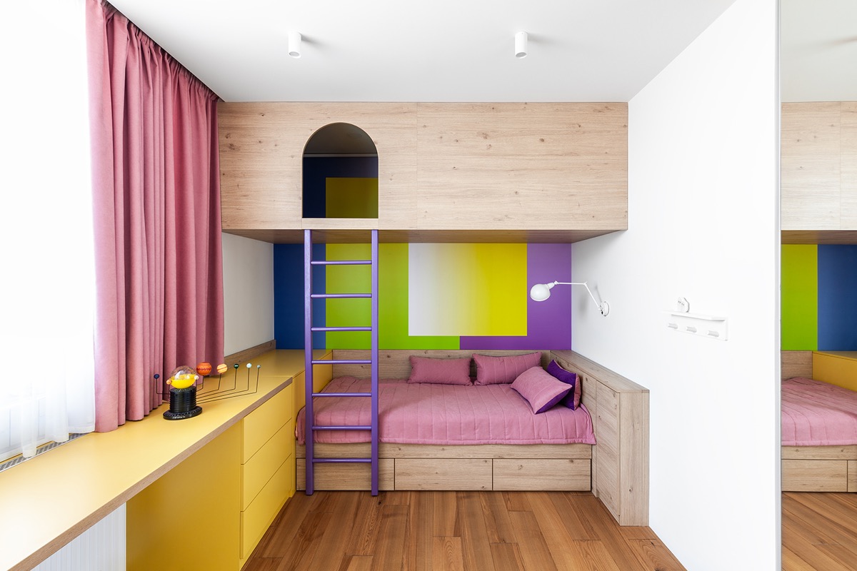乌克兰190平米开放式空间的现代复式住宅设计