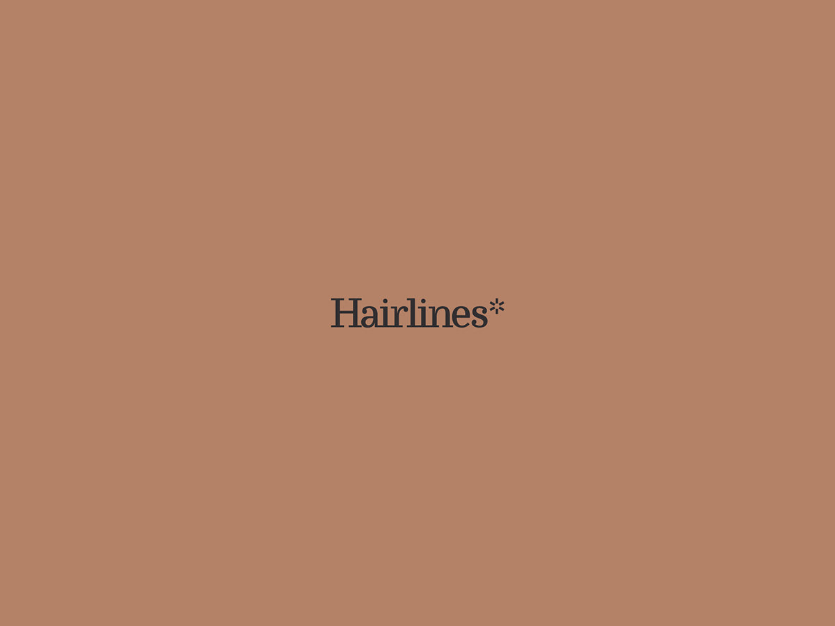 美发品牌Hairlines视觉形象设计