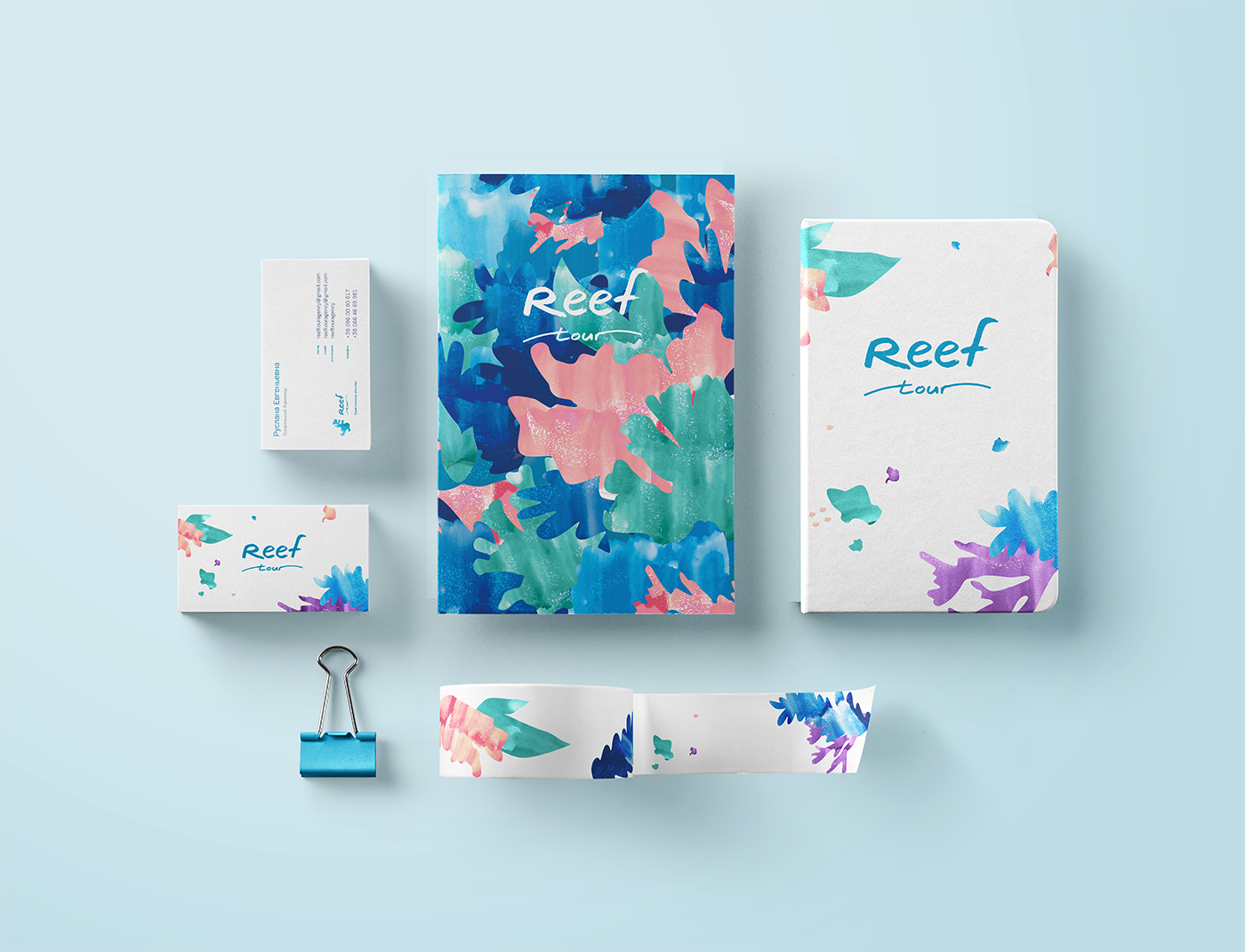 Reef Tour旅游机构品牌形象设计