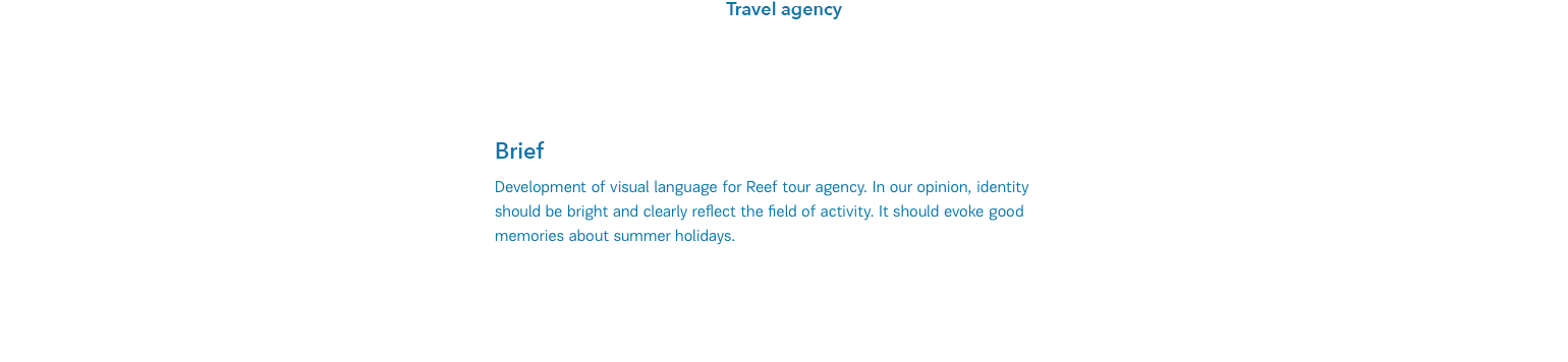 Reef Tour旅游机构品牌形象设计