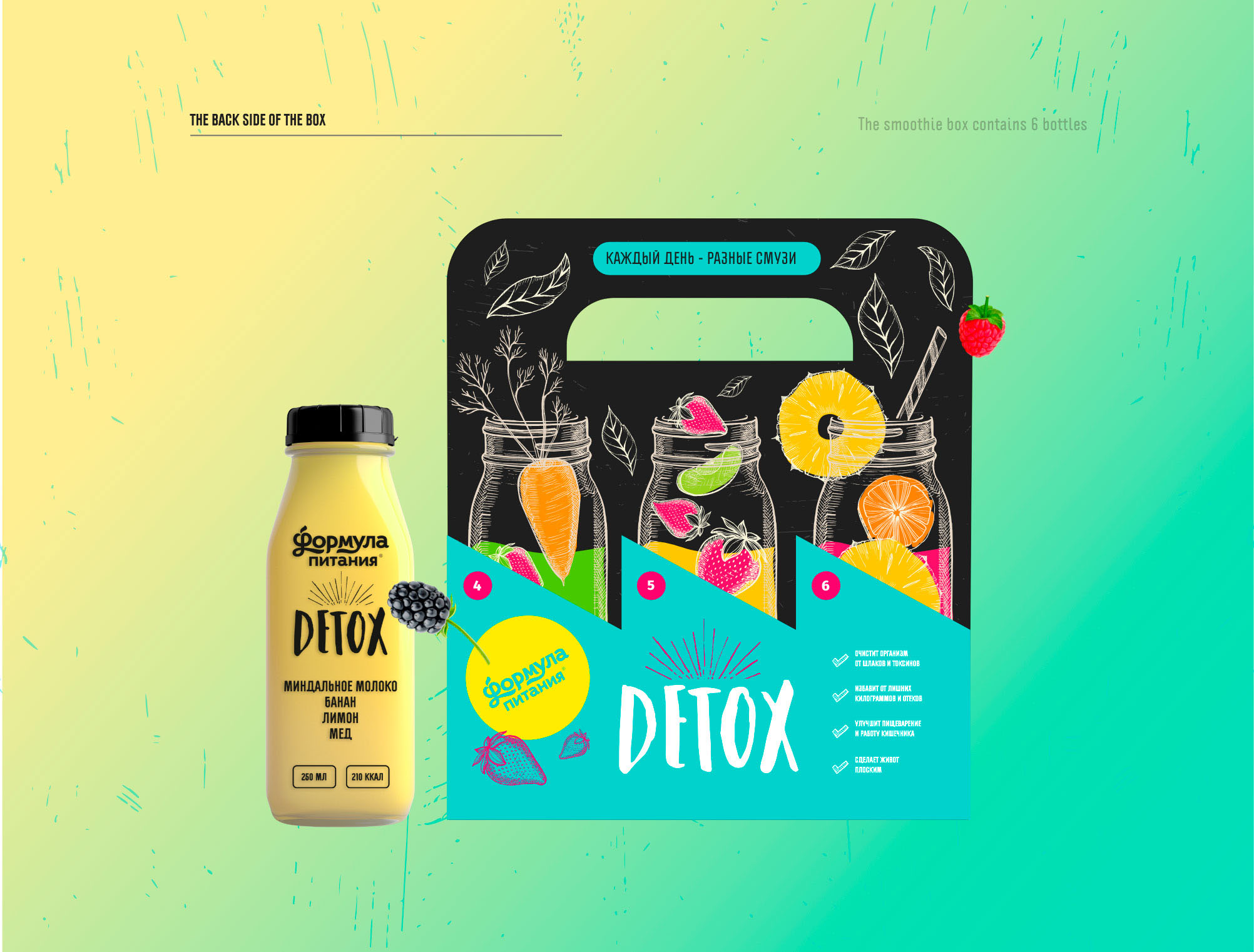 DETOX饮料包装设计