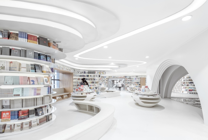 西安的白色神曲：钟书阁书店设计
