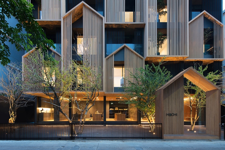 曼谷HACHI服务式公寓设计