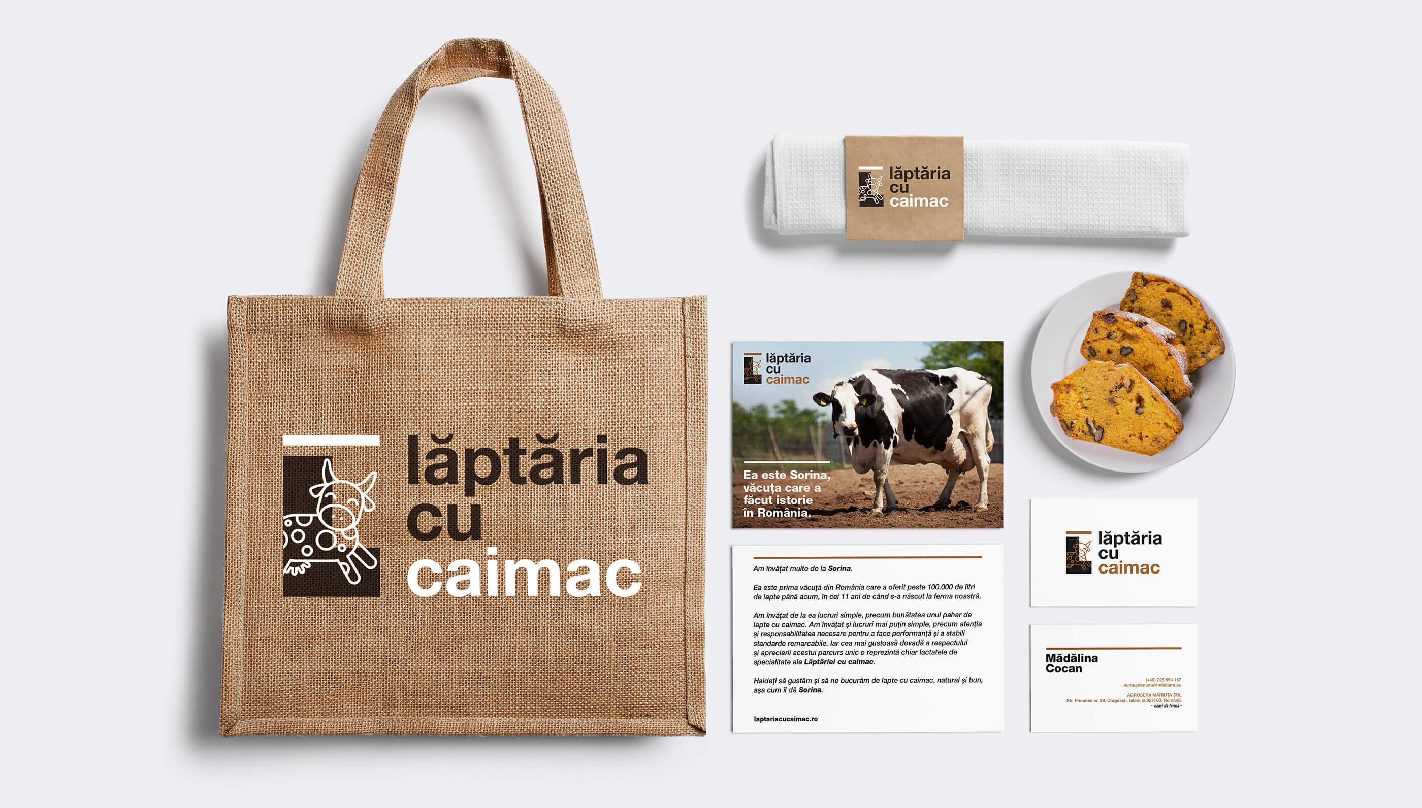 Laptaria cu caimac牛奶包装设计