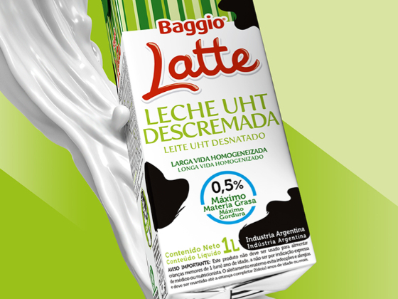 Baggio Latte牛奶包装设计