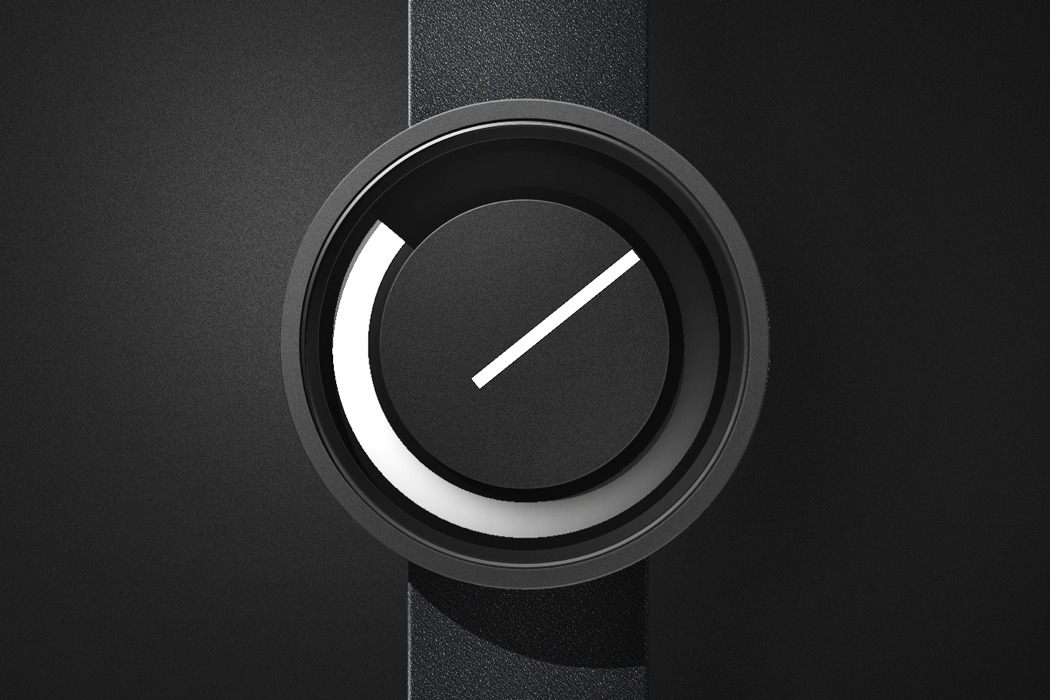 非指针 非数字:Horizon极简主义手表设计