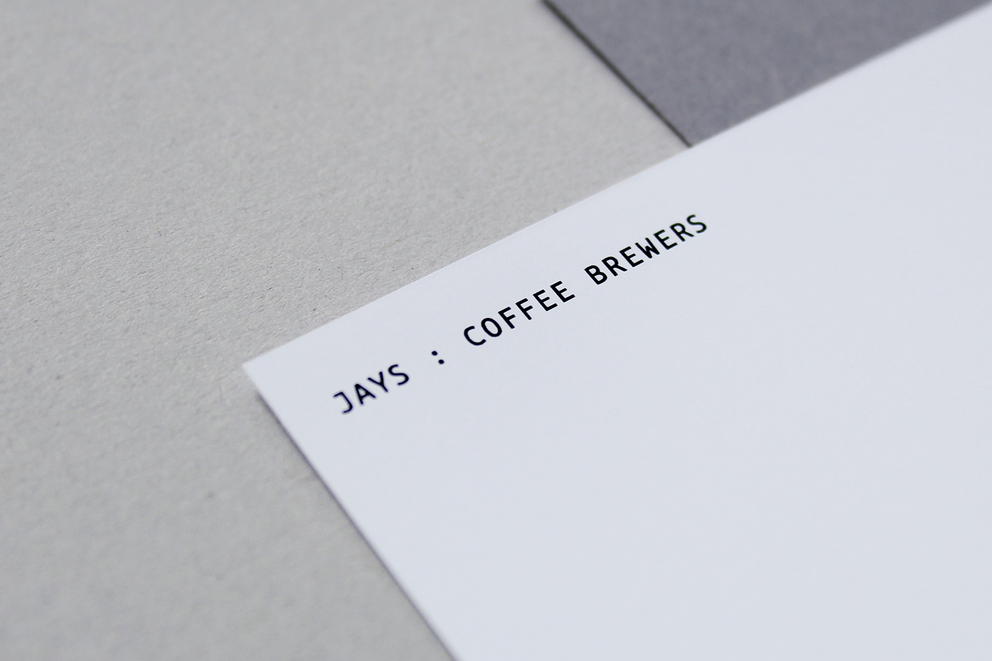 Jays Coffee Brewers咖啡店品牌形象设计