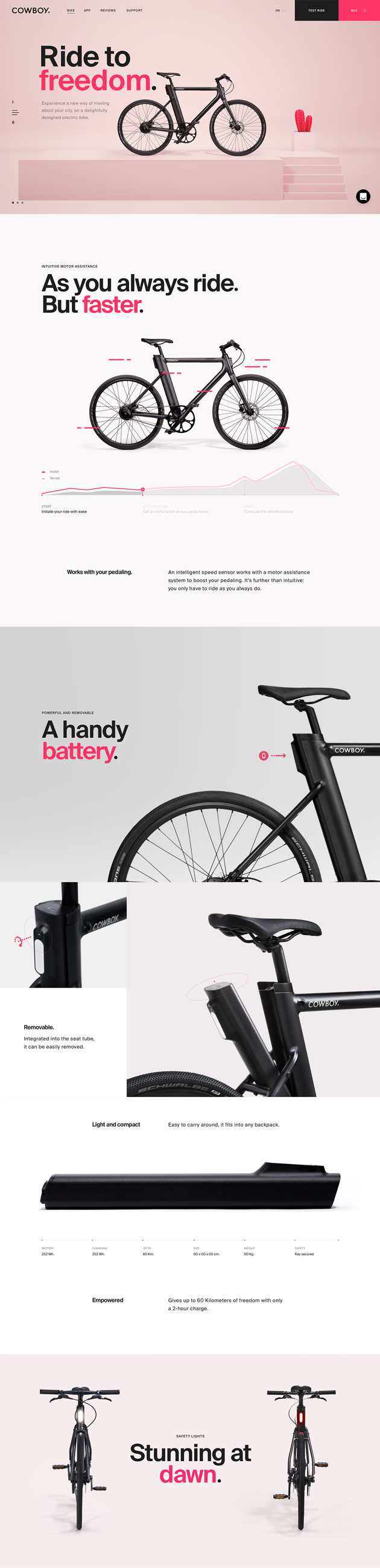 电动自行车Cowboy品牌视觉设计