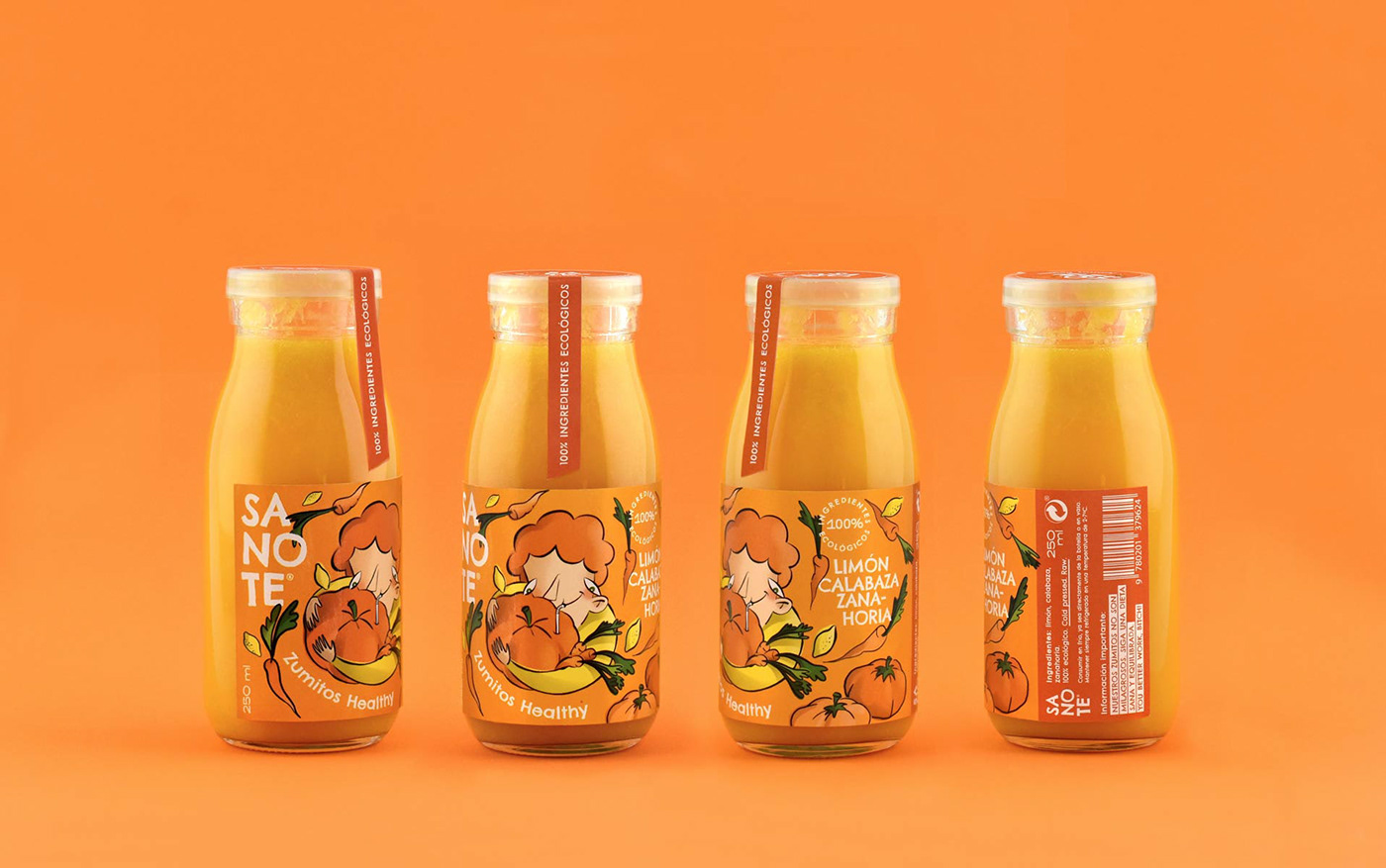 Sanote Zumitos Healthy健康果汁包装设计