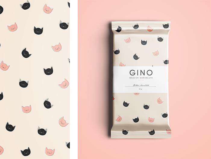 GINO巧克力包装设计