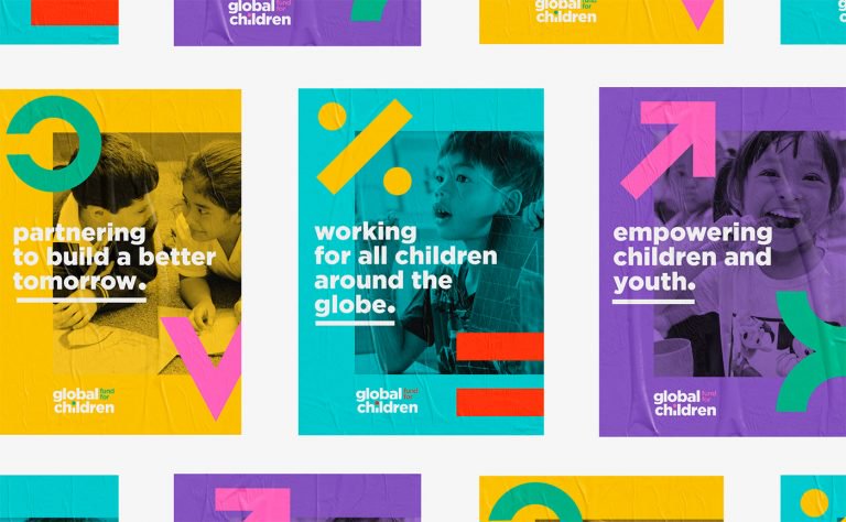 全球儿童基金会品牌视觉形象设计