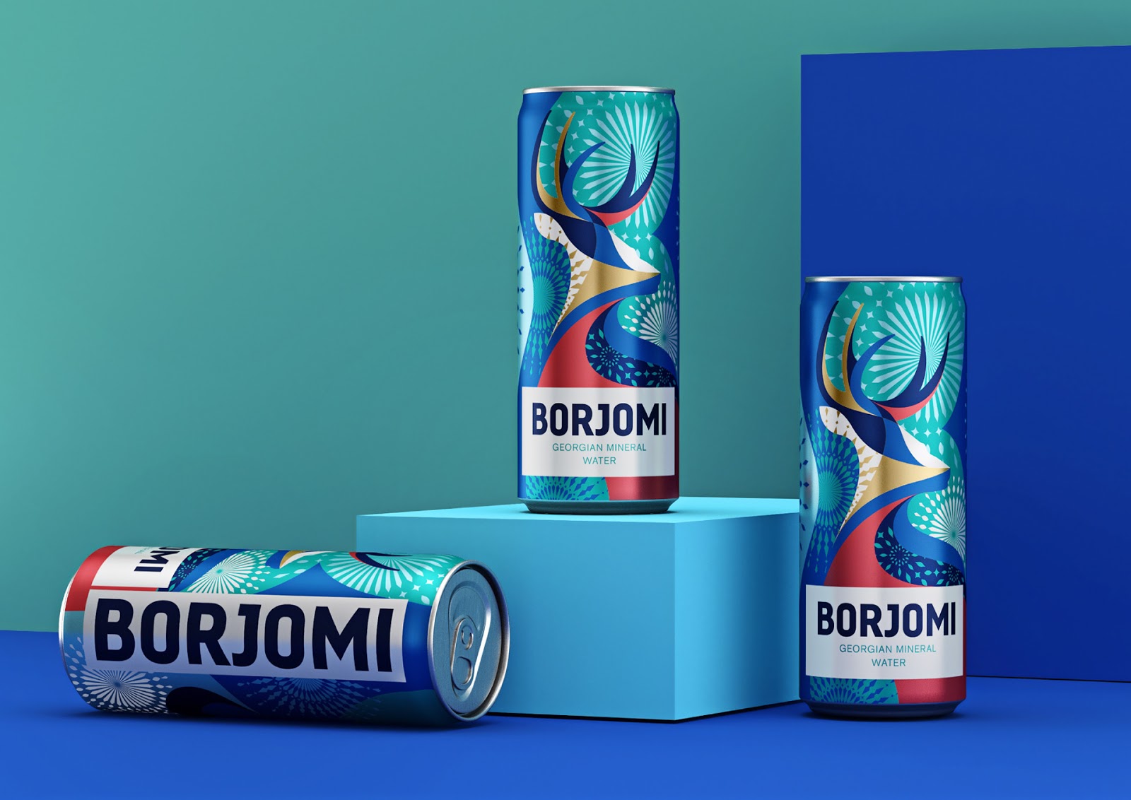Borjomi新年限量版矿泉水包装设计
