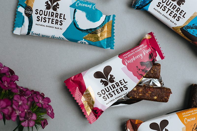 食品品牌Squirrel Sisters包装设计
