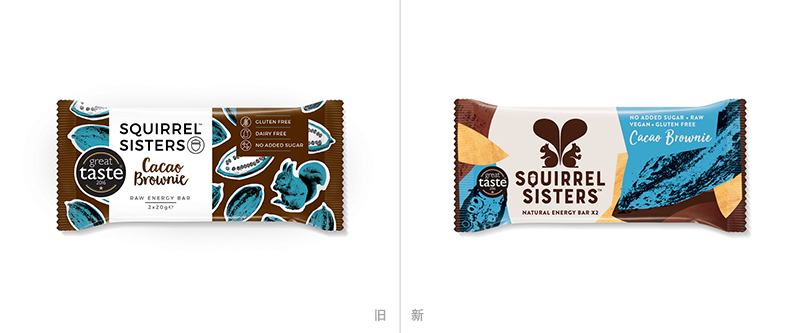 食品品牌Squirrel Sisters包装设计