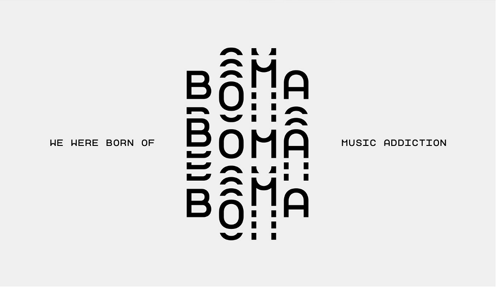 BOMA音乐平台品牌形象设计