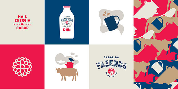 Fazenda牛奶包装设计