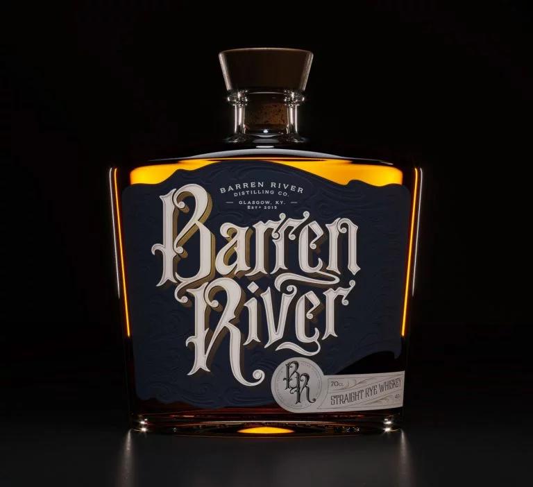 Barren River波旁威士忌包装设计