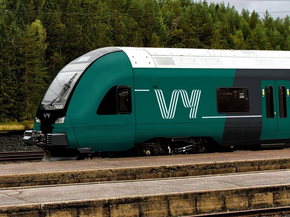 挪威国家铁路视觉形象设计