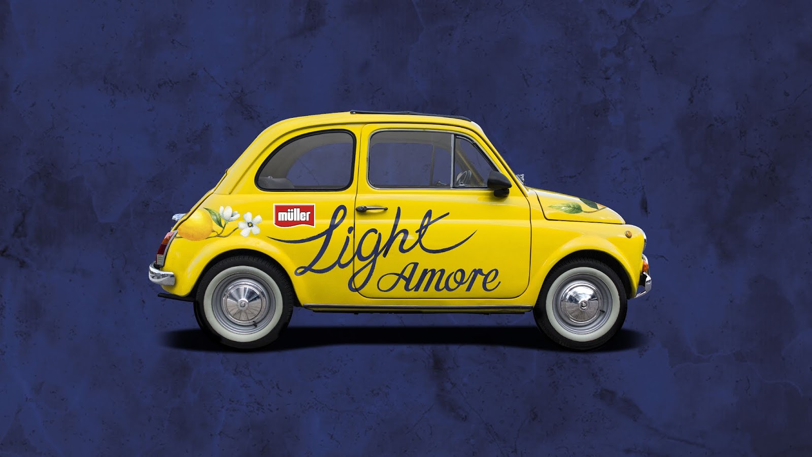 Muller Light Amore意大利风格酸奶包装设计