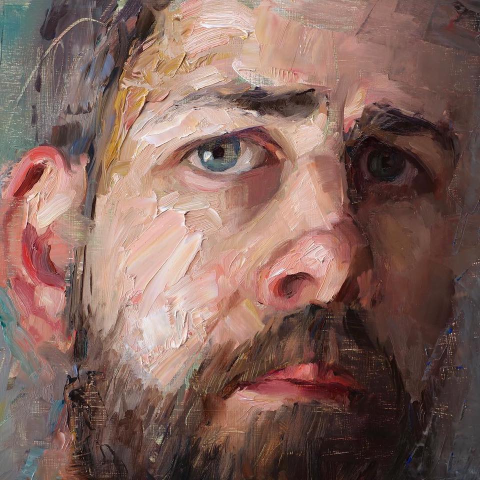 Matt Talbert肖像油画作品欣赏