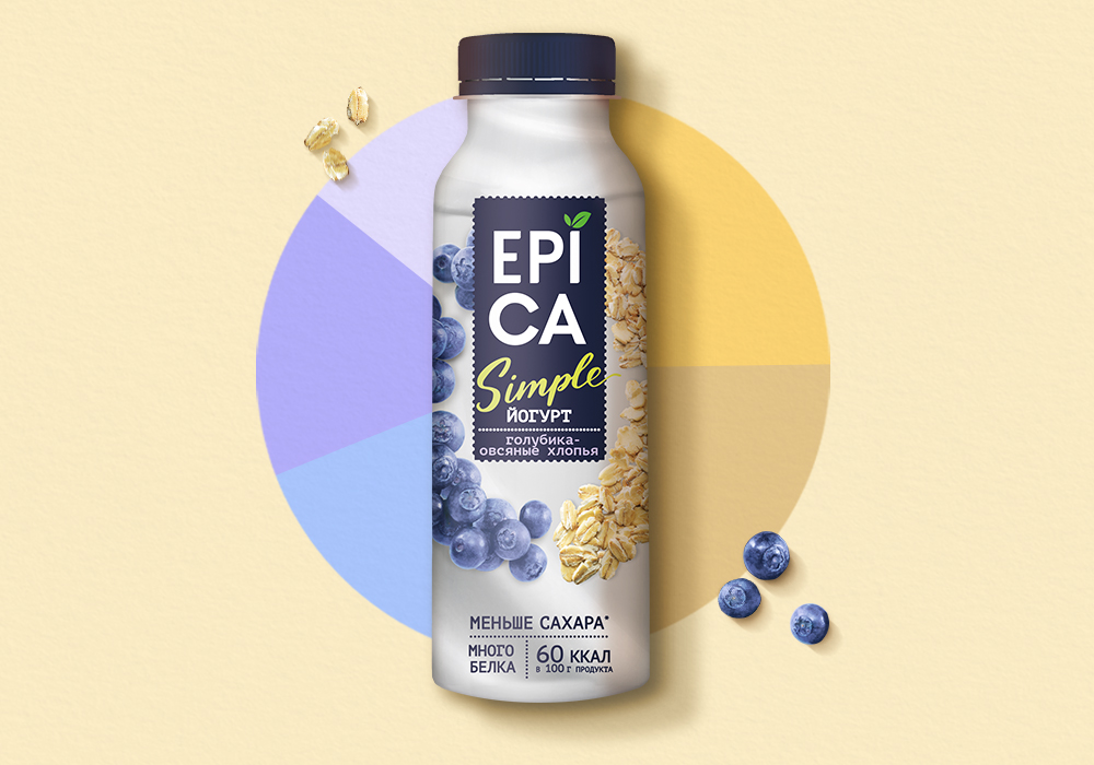 Epica Simple酸奶包装设计