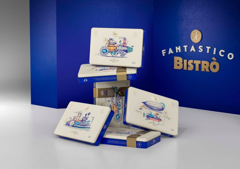 Il Fantastico Bistrò盒装巧克力包装设计