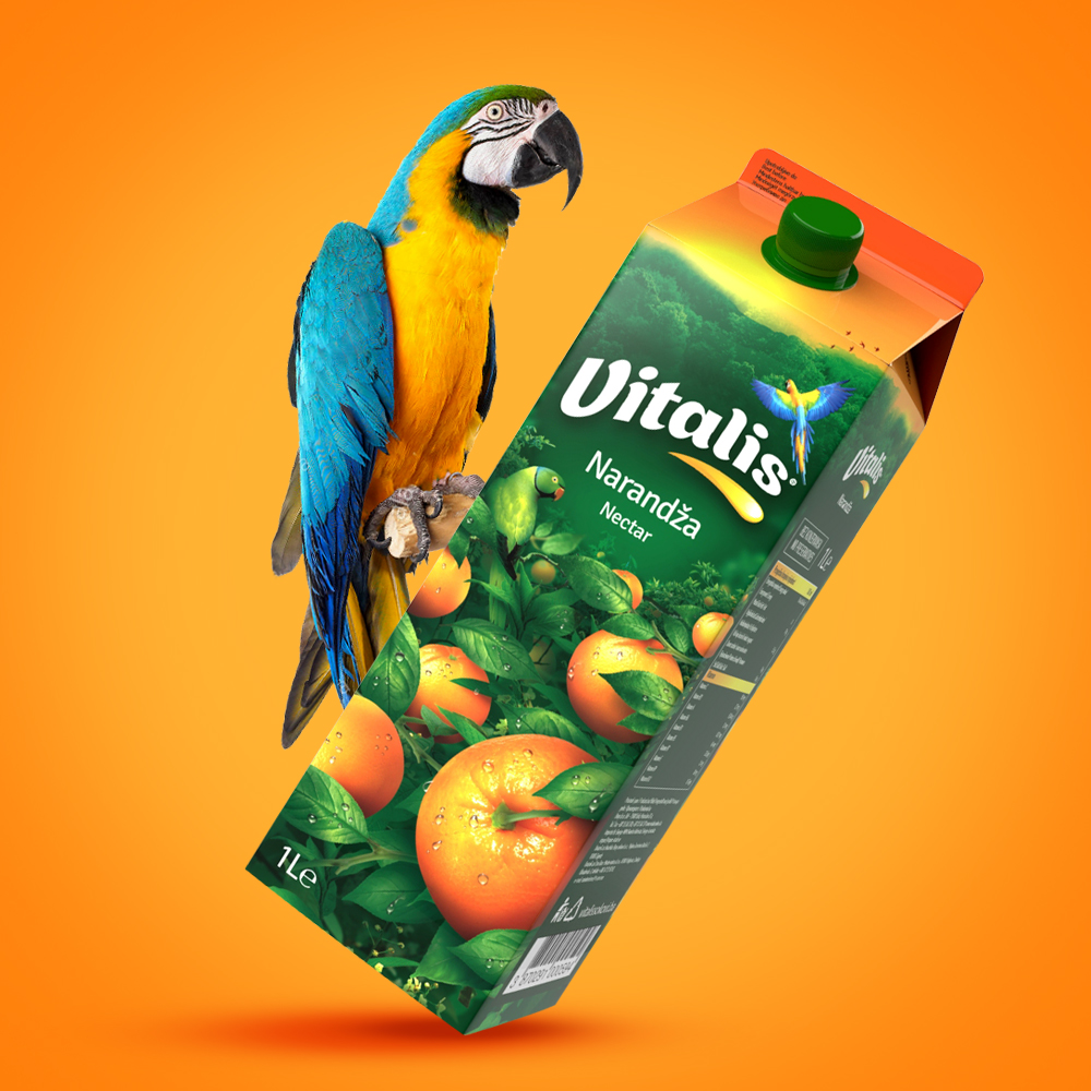 Vitalis果汁包装设计