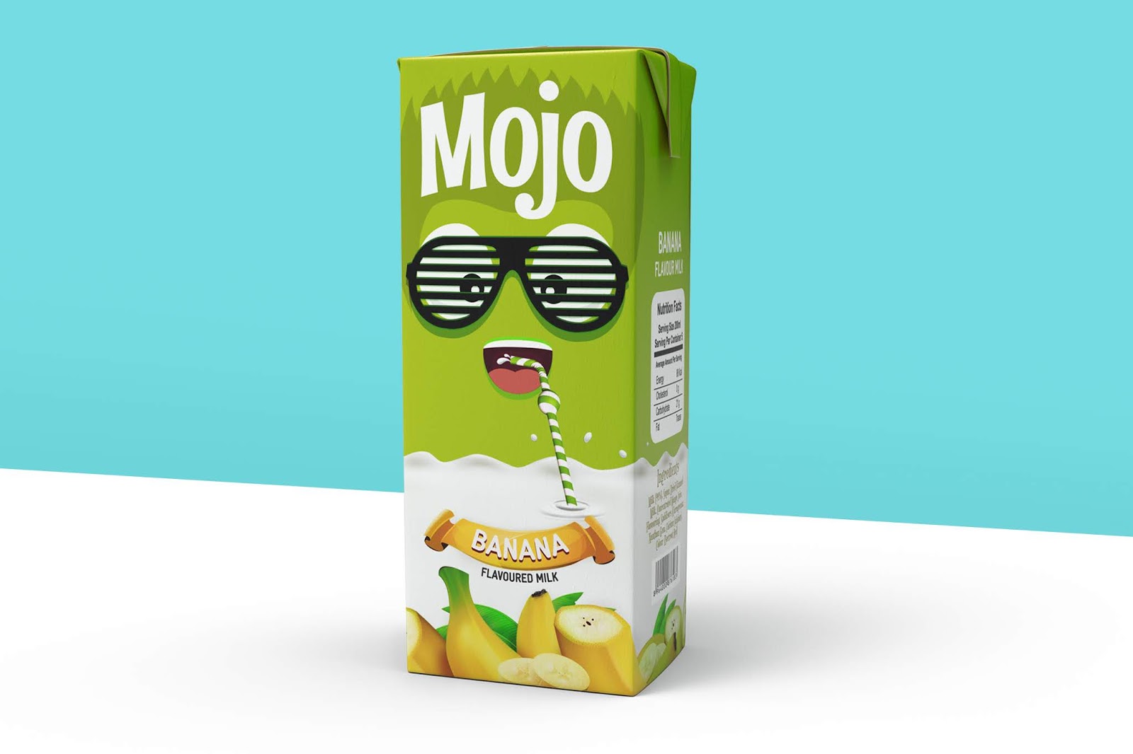 MOJO风味牛奶包装设计