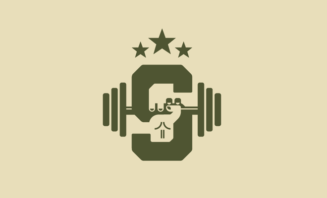 30款健身主题logo设计